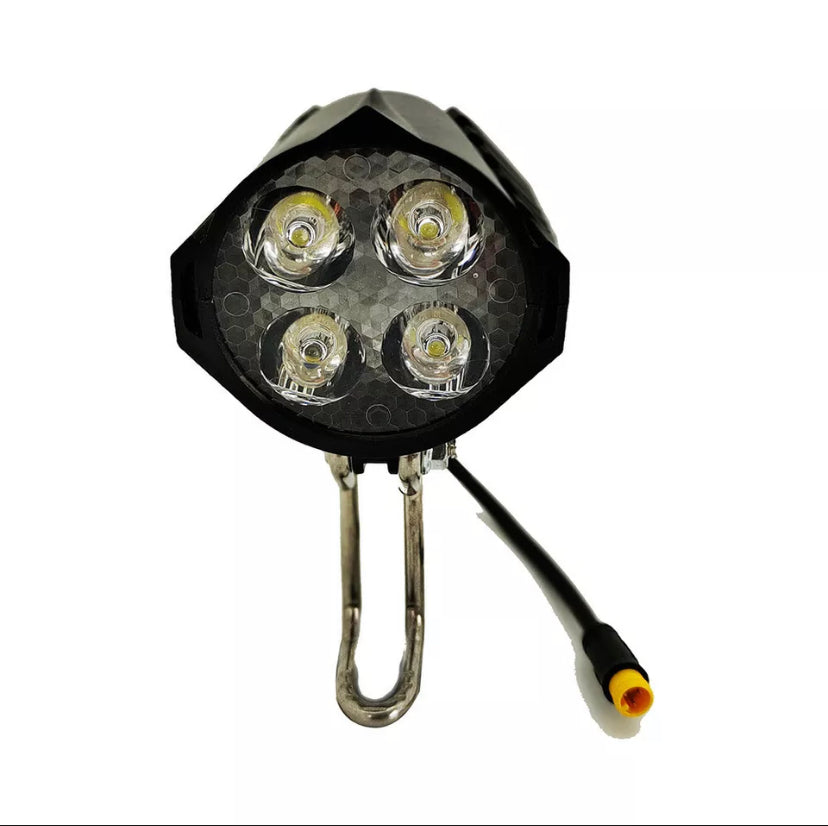 24-60V Ebike Headlight Tail Rear Lights LED Brake Lamp Electric Bike Light Kits