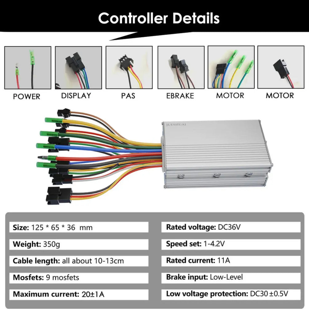 36v 500watt front hub motor kit