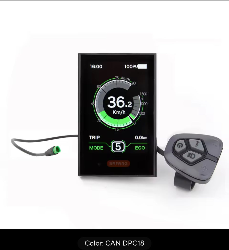Bafang DPC-18 can display