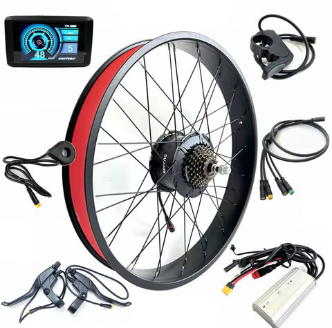 26” Fat Tire E-Bike Kit