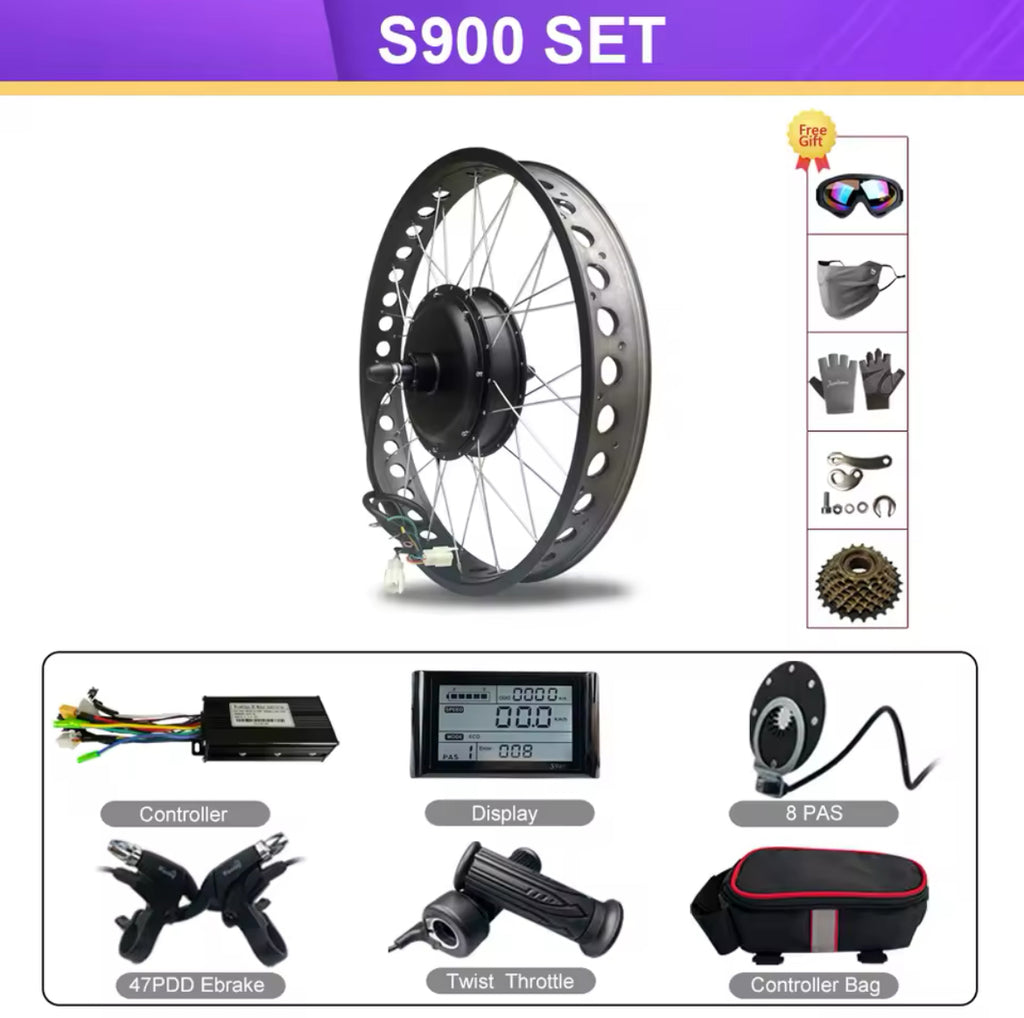 48v 1000watt 20”Fat Bike Kit