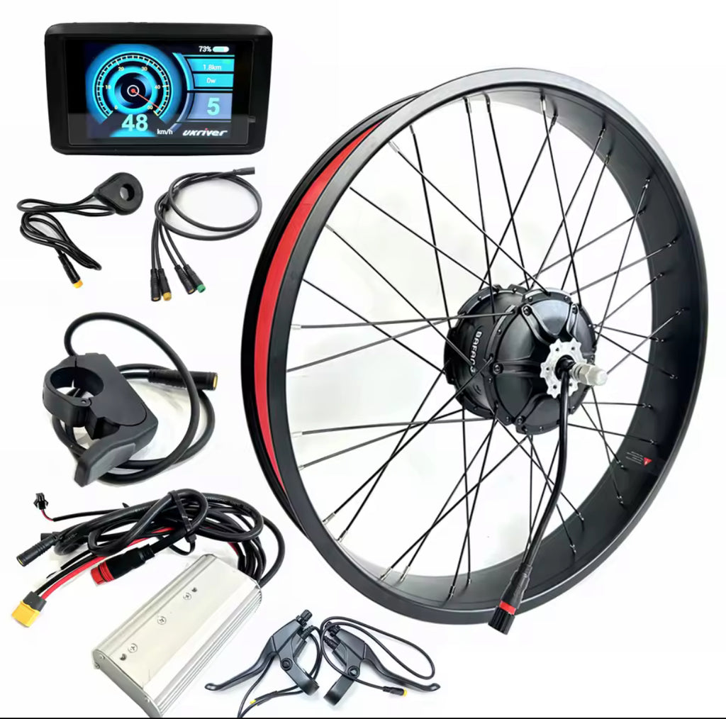 26” Fat Tire E-Bike Kit