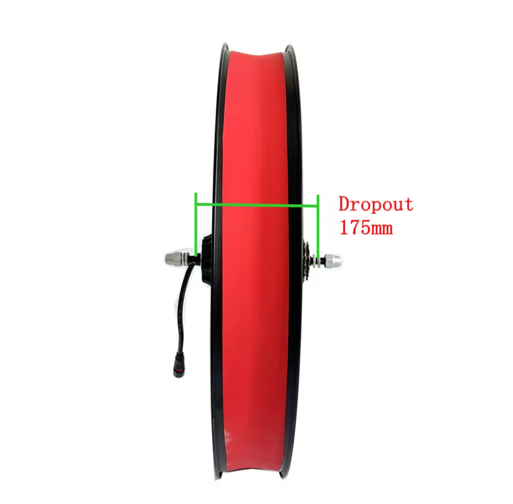 26” Fat Tire E-Bike Kit