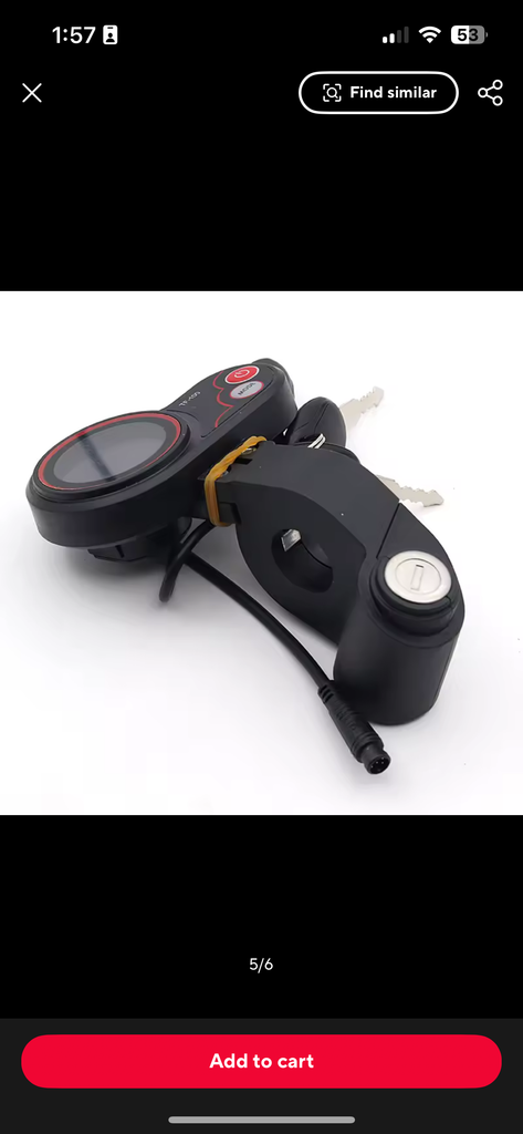 Scooter throttle
