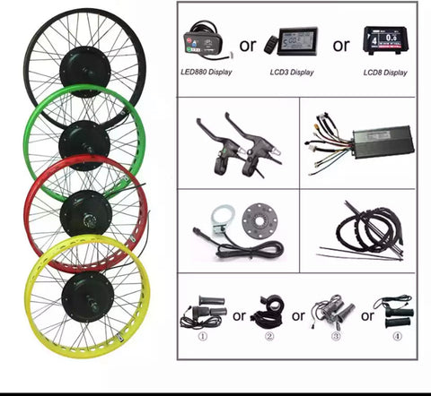 1000watt fat bike kit